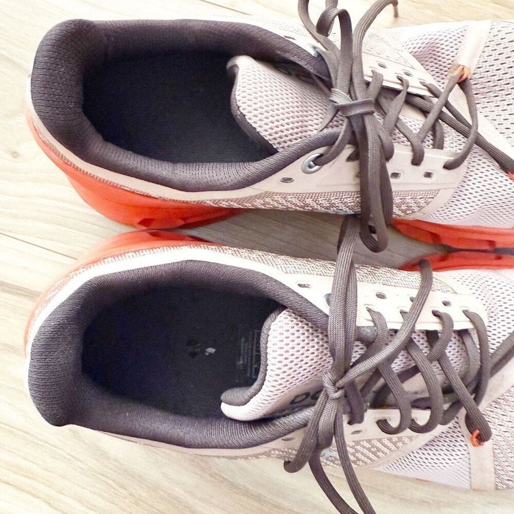 ON CLOUD | Running Women's Cloudstratus Sneaker Shoe Rosebrown Flare | Size 9 - Picture 6 of 10